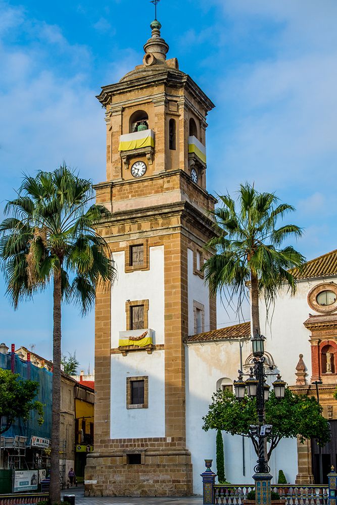 Church of La Palma, Plaza Alta main square, Algeciras, Spain.